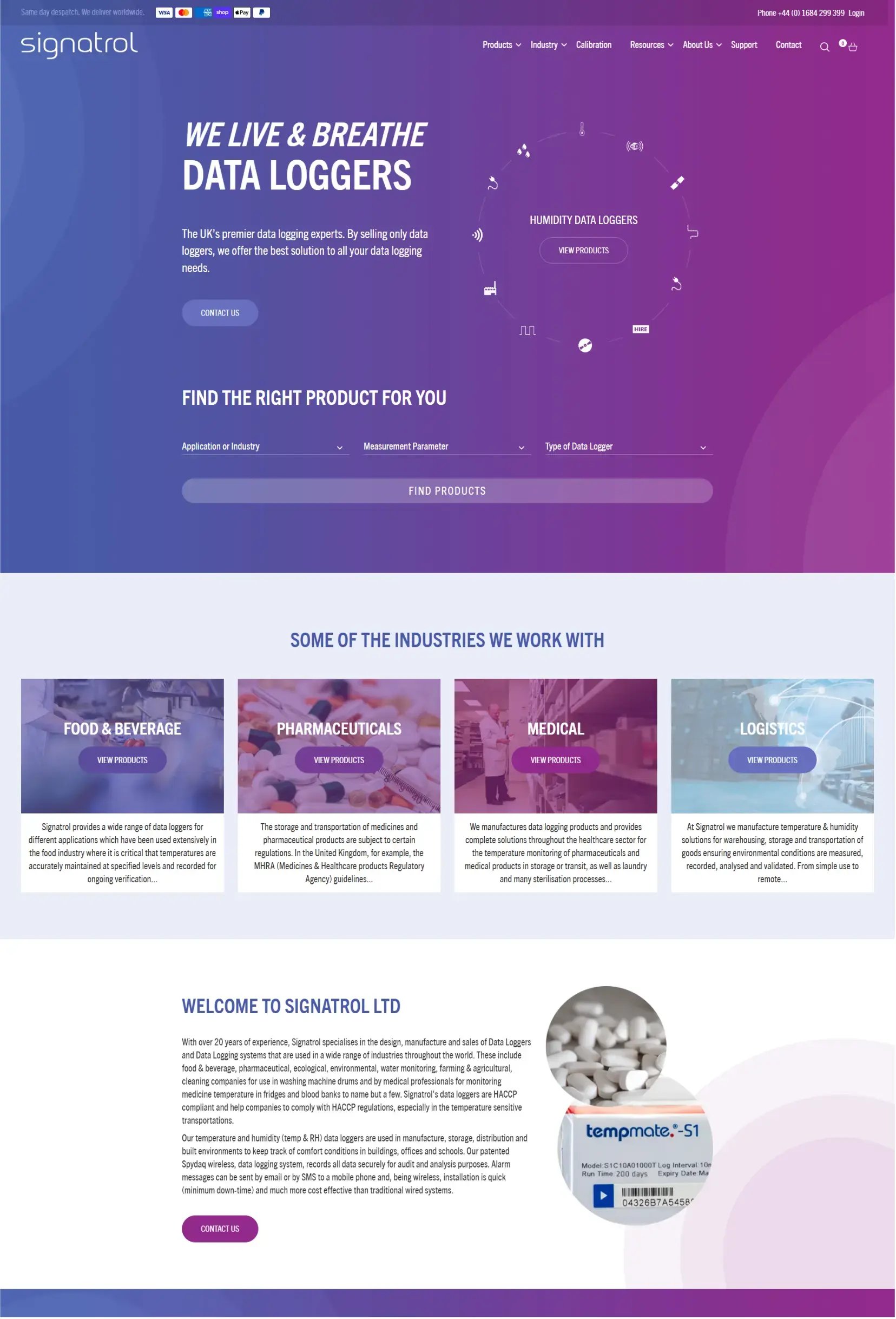 JDR website design for the medical industry