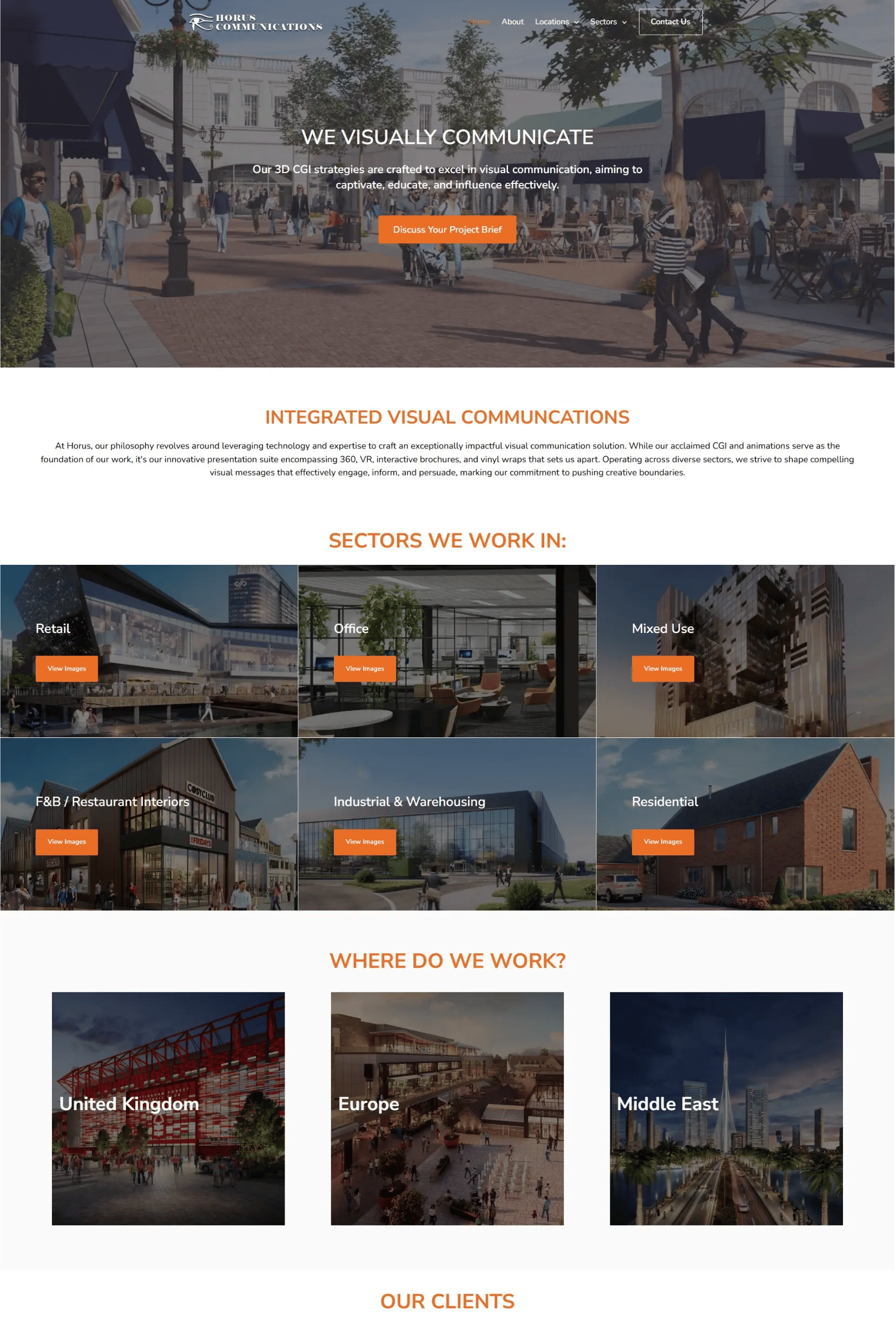 Horus web design